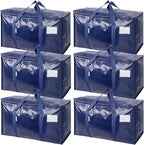 TICONN 6 Pack Extra Large Moving Bags Heavy Duty by TICONN