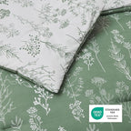 Bedsure Green Twin/Twin XL Comforter Set - Image 5