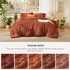 Bedsure Tufted Boho Comforter Set King Size - Image 9