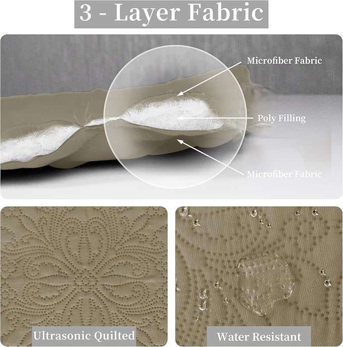 Easy-Going Reversible Quilt Set King, Bedspread - Image 5