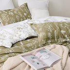 Bedsure Olive Green Twin/Twin XL Comforter Set - Image 6