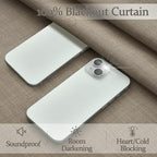Extra Wide Blackout Curtains 70 x 96 Inches Long - Image 3