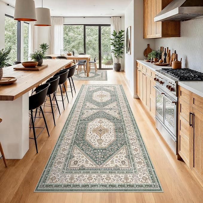 3x7 Washable Hallway Runner Rug - Image 2
