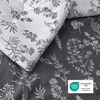 Bedsure Charcoal Twin/Twin XL Comforter Set - Image 5