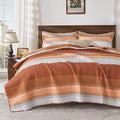 King Size Quilt Set Orange by Andency