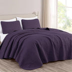 Chezmoi Collection Austin 3-piece Oversized Bedspread Coverlet Set by ChezmoiCollection