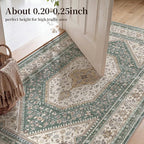 2x6 Washable Hallway Runner Rug - Image 3