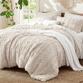 Bedsure Tufted Boho Comforter Set King Size by Unknown