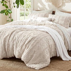 Bedsure Tufted Boho Comforter Set King Size by Unknown