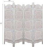 COTTON CRAFT Room Divider Wood Screen - Image 2