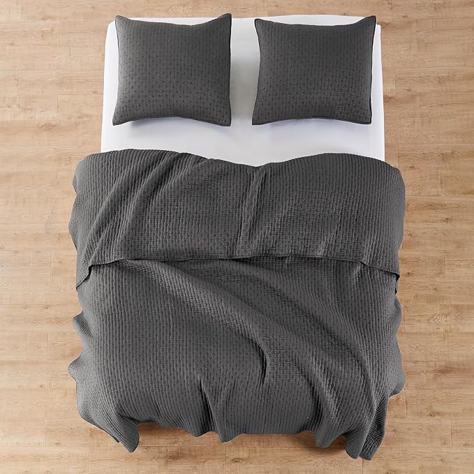 Levtex Home Cross Stitch Reversible Full Bedspread Set - Image 7