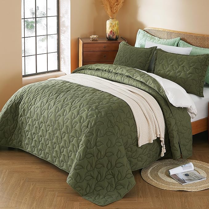 EVENHUG Quilt Queen Size Bedding Set - Image 3