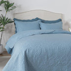 Embroidered Quilt King Size by HoneiLife