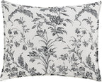 Laura Ashley - Queen Comforter Set, Soft & Reversible Cotton Bedding, Medium - Image 9