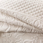 3-Piece King Quilt Set Quilted Bedspread Oversized Microfiber Lightweight - Image 6