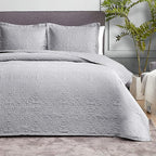 Hansleep Grey Quilt Queen Size by Hansleep