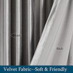 PRIMROSE Light Grey Curtains 72 inch - Image 5