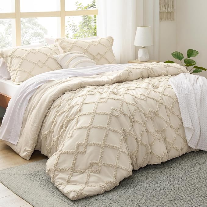 Bedsure Boho Comforter Set Queen - Image 2
