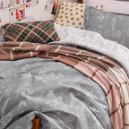 Bedsure Light Grey Twin/Twin XL Comforter Set - Image 6