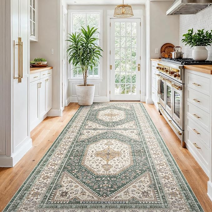 4x8 Washable Hallway Runner Rug - Image 2