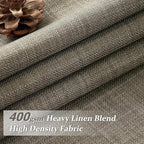 Sepia Ebony Blackout Curtains 86 Inches Long - Image 2