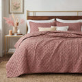 Bedsure Queen Size Quilt, Lightweight Comforter Set, Basket Weave, All-Season by Unknown