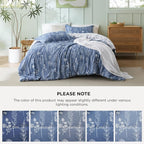 Bedsure Infinity Blue Full Comforter Set - Image 8