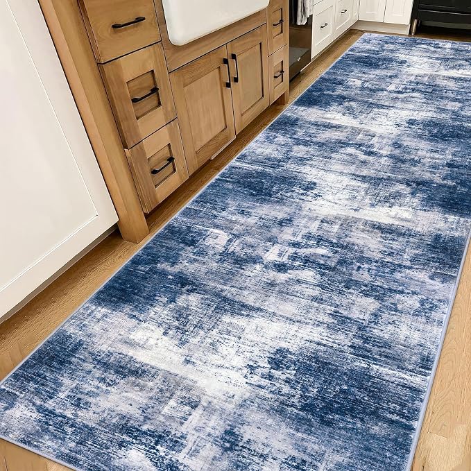 Abstract Runner Rug 3x14 Ft Washable Runners - Image 8