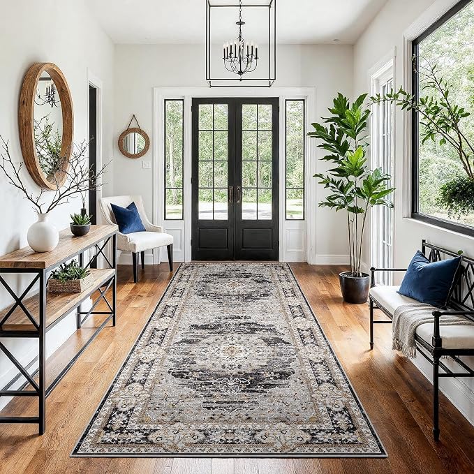 4x8 Washable Hallway Runner Rug - Image 2