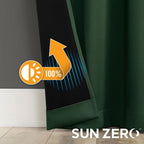 Sun Zero Nordic 2-Pack Theater Grade Noise Reducing Extreme 100% Blackout - Image 5