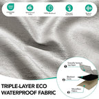 Deconovo 100% Blackout Curtains - Image 7