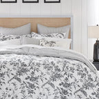 Laura Ashley - Queen Comforter Set, Soft & Reversible Cotton Bedding, Medium - Image 5