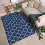 Chicrug 3x5 Shag Geometric Modern Area Rug - Image 3