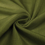 Diraysid 100% Blackout Curtains Olive Green Linen Curtains - Image 5