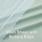 Bujasso Aqua 80% Blackout Curtains - Image 5