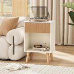 Fluted Nightstand, Modern Bedside Table - Image 8