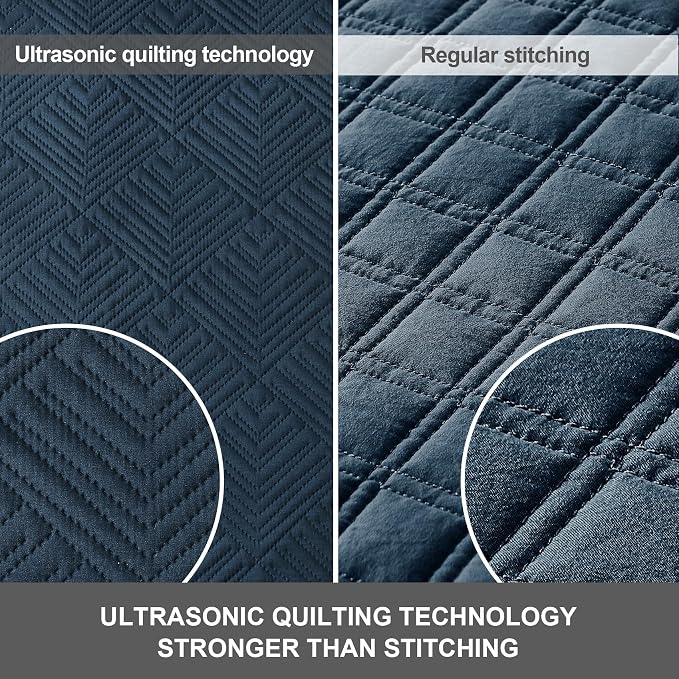 Hansleep Navy Quilt King Size - Image 5