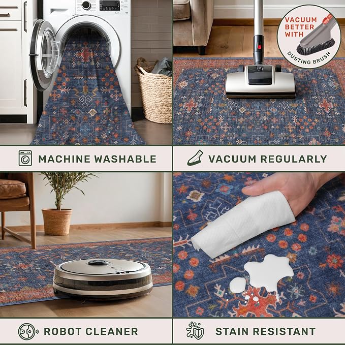 6x9 Dining Room Rugs for Under Table - Image 4