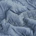 Chezmoi Collection Austin Full/Double Oversized Bedspread Set, 3-Piece Pinsonic - Image 7
