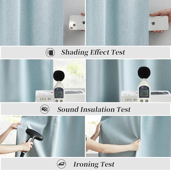Extra Long 108 Inch Full Blackout Curtains - Image 6