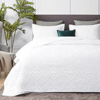 Hansleep White Quilt Queen Size by Hansleep