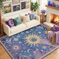 Vacuum-Friendly, 5x7 Washable Area Rug by meejou