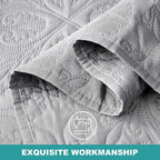 Hansleep Grey Quilt King Size - Image 5