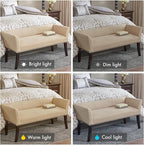 Madison Park Accent Bench, Upholstered - Image 9