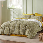 Bedsure Olive Green King Comforter Set - Image 2