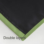 100% Blackout Light Green Curtains - Image 4