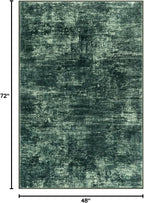 Abstract Area Rug 4x6 Ft Washable Rugs - Image 2