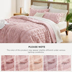 Bedsure Tufted Boho Comforter Set Twin Size - Image 7