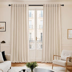 MIULEE 100% Blackout Decorative Linen Curtains - Image 4