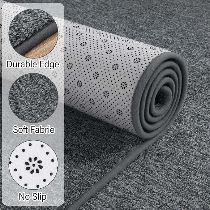Chicrug Modern 4x6 Memory Foam Area Rugs - Image 2